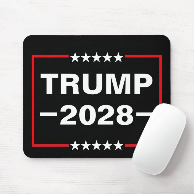 Donald Trump 2028 President Mouse Mat (With Mouse)