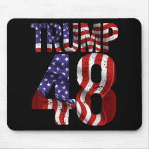 Donald Trump 2028 Trump 45 47 48th President Ameri Mouse Mat