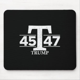 Donald Trump 45 47 45th 47th President Mouse Mat