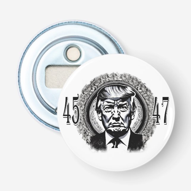 Donald Trump 45/47 Bottle Opener (Front)