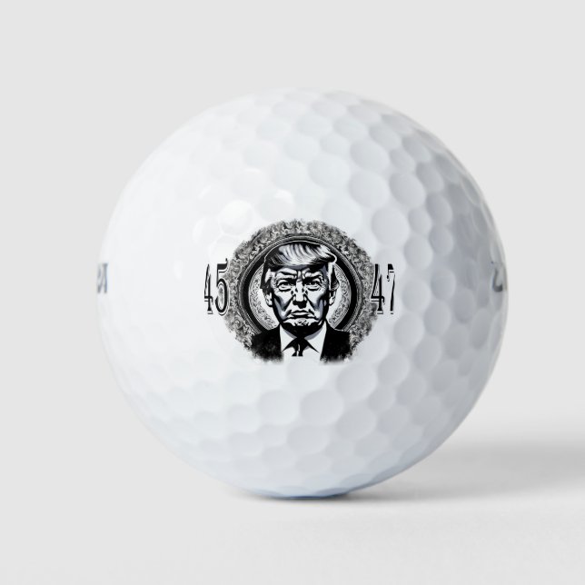 Donald Trump 45/47 Golf Balls (Front)