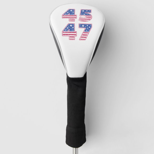 Donald Trump 45-47 Golf Head Cover (Front)