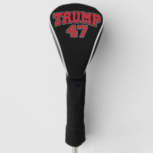 Donald Trump 47 Golf Head Cover