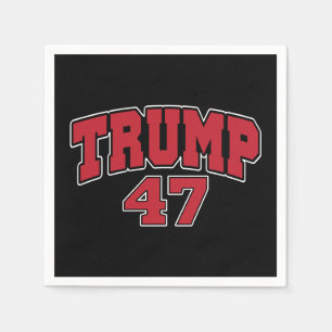 Donald Trump 47 Napkin