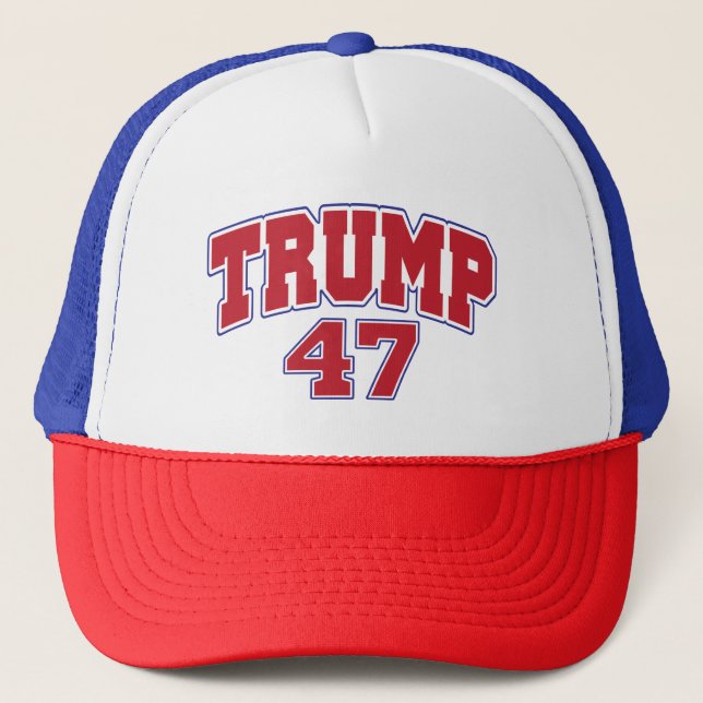 Donald Trump 47 Trucker Hat (Front)