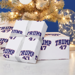 Donald Trump 47 Wrapping Paper