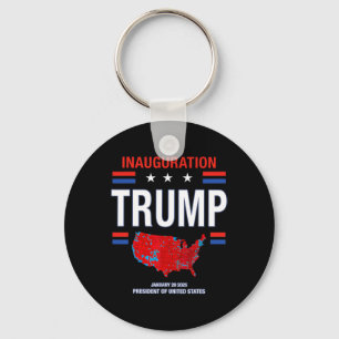 Donald Trump 47th President 2025 Inauguration Usa  Key Ring