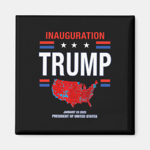Donald Trump 47th President 2025 Inauguration Usa  Magnet