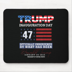 Donald Trump 47th President 2025 Inauguration Usa Mouse Mat