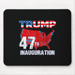 Donald Trump 47th President 2025 Inauguration Usa Mouse Mat
