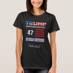 Donald Trump 47th President 2025 Inauguration Usa T-Shirt