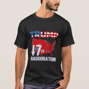 Donald Trump 47th President 2025 Inauguration Usa T-Shirt