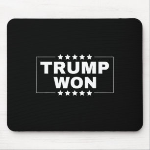 Donald Trump 47th Us President Tee Trump Won Elect Mouse Mat