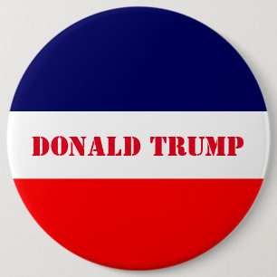 Donald Trump 6 Cm Round Badge