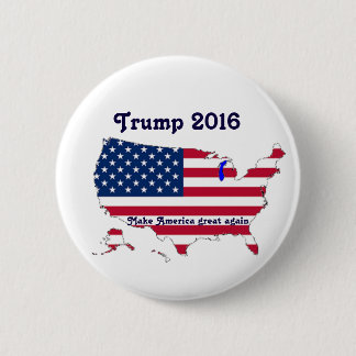 Donald Trump 6 Cm Round Badge