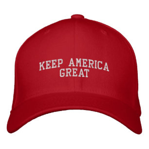 Donald Trump America Great Embroidered Hat