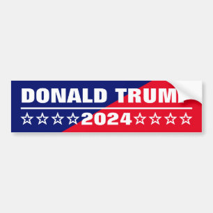 Donald Trump, American 2024 Presidential Elections Bumper Sticker