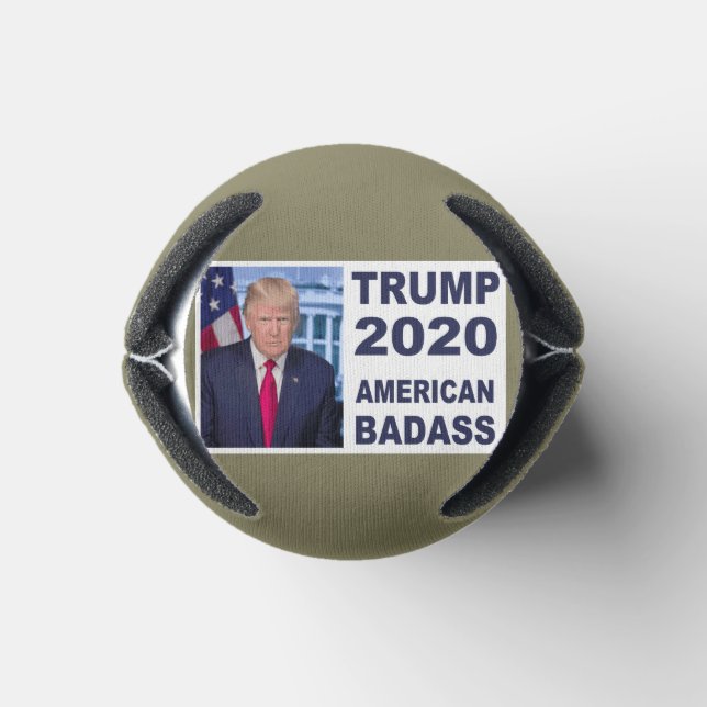Donald Trump American Badass popular Can Cooler (Bottom)