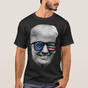 Donald Trump American Flag 4th Of July T-Shirt