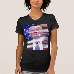 donald trump american flag T-Shirt