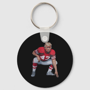 Donald Trump American Football President 2025 Elec Key Ring