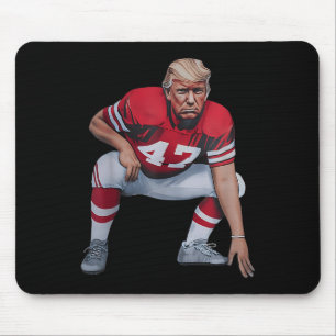 Donald Trump American Football President 2025 Elec Mouse Mat
