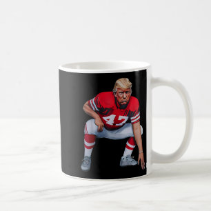 Donald trump american football president 2025Donal Coffee Mug