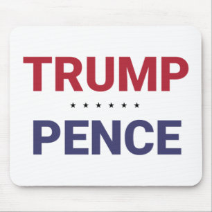 Donald Trump and Mike Pence (2020 US Election) Mouse Mat