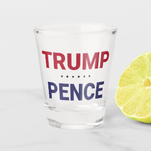 Donald Trump and Mike Pence (2020 US Election) Shot Glass