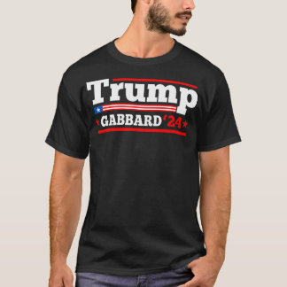 Donald Trump And Tulsi Gabbard 2024 Presidential T-Shirt