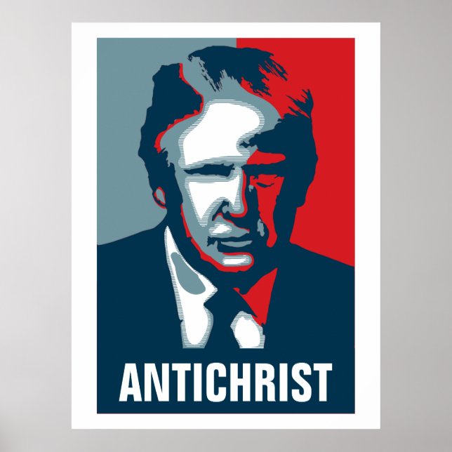 Donald Trump ANTICHRIST Poster (Front)