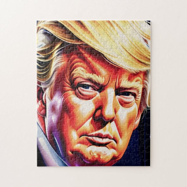 DONALD TRUMP ART JIGSAW PUZZLES (Vertical)