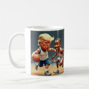 Donald Trump Barack Obama Coffee Mug