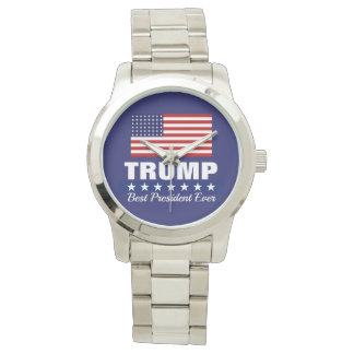 DONALD TRUMP BEST PRESIDENT EVER UNISEX WATCH