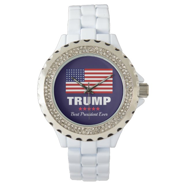 DONALD TRUMP BEST PRESIDENT EVER WATCH (Front)