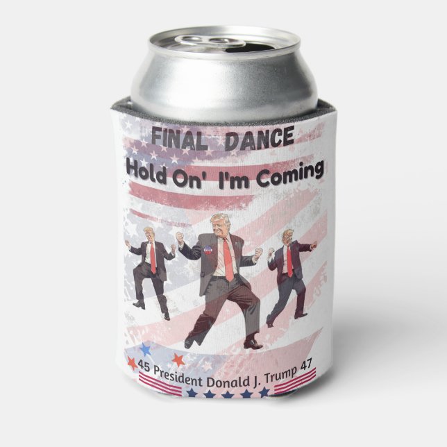 Donald Trump Beverage Cooler (Can Back)