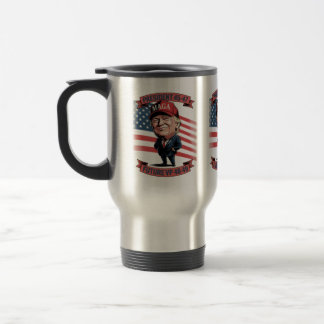Donald Trump Bobble Head Future VP Travel Mug