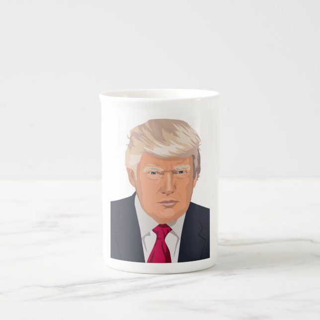 DONALD TRUMP BONE CHINA MUG (Front)