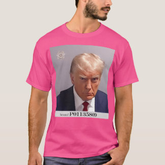 Donald Trump Booking Photo (Mug Shot) August 24 20 T-Shirt