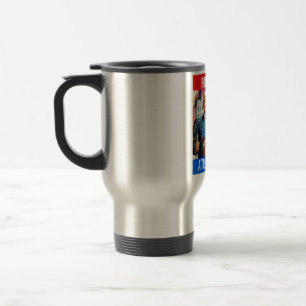 DONALD TRUMP - BORN TO BE A TRUMP GIRL TRAVEL MUG