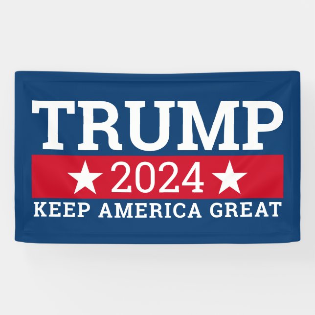 Donald Trump CAN CHANGE YEAR Keep America Great Banner (Horizontal)