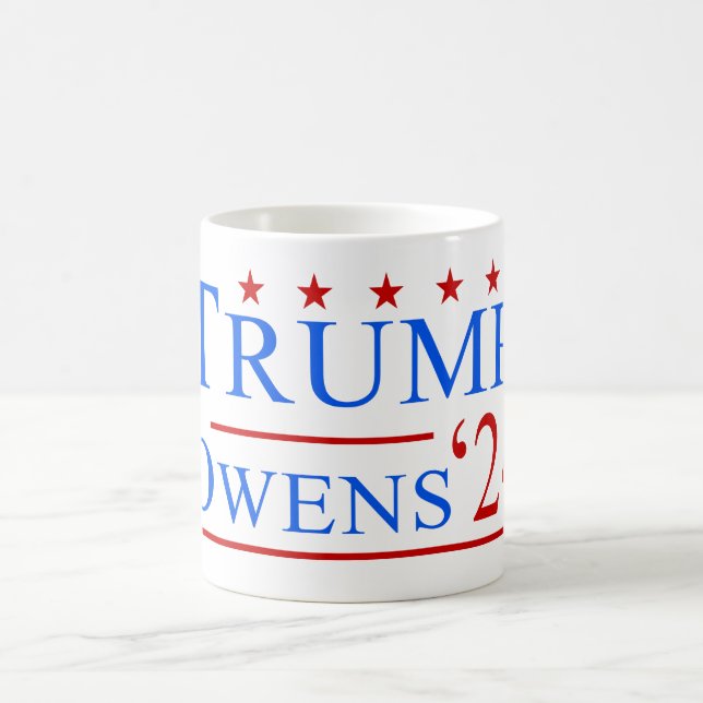 Donald Trump & Candace Owens 2024 USA Election Coffee Mug (Center)