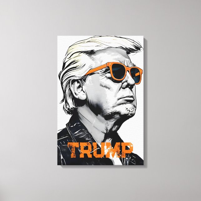 Donald Trump  Canvas Print (Front)