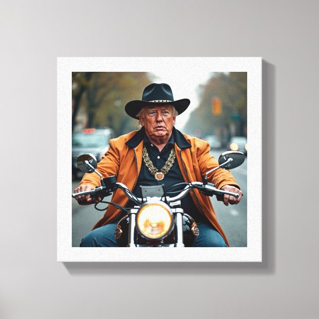 Donald Trump  Canvas Print (Front)