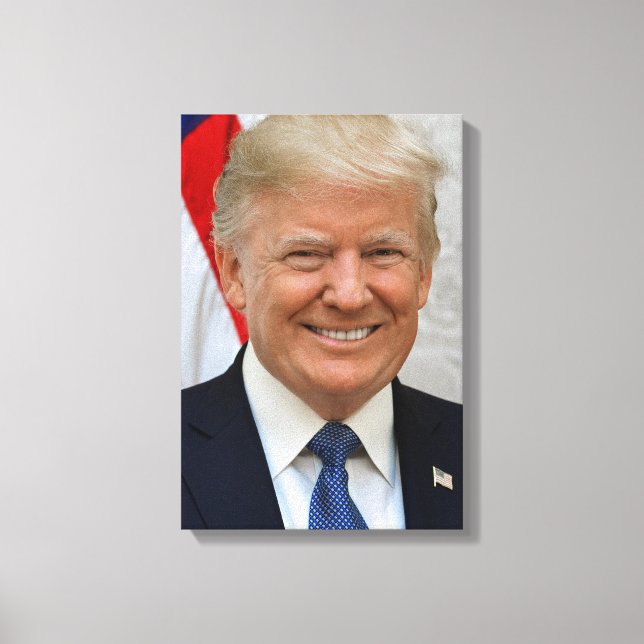 Donald Trump Canvas Print (Front)