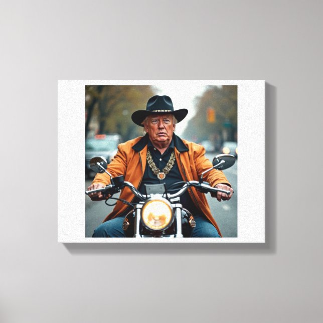 Donald Trump  Canvas Print (Front)