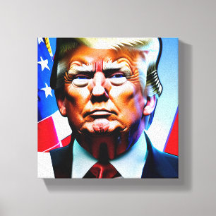 Donald Trump Canvas Print