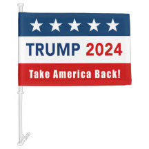 Donald Trump Car Flag