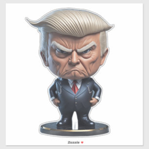 Donald Trump Caricature Figure