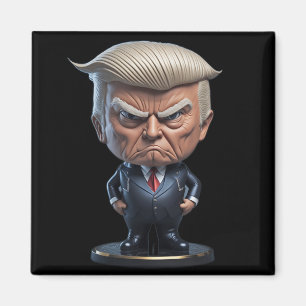 Donald Trump Caricature Figure Magnet